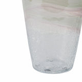 Liberty Clear Glass Crackled Vase
