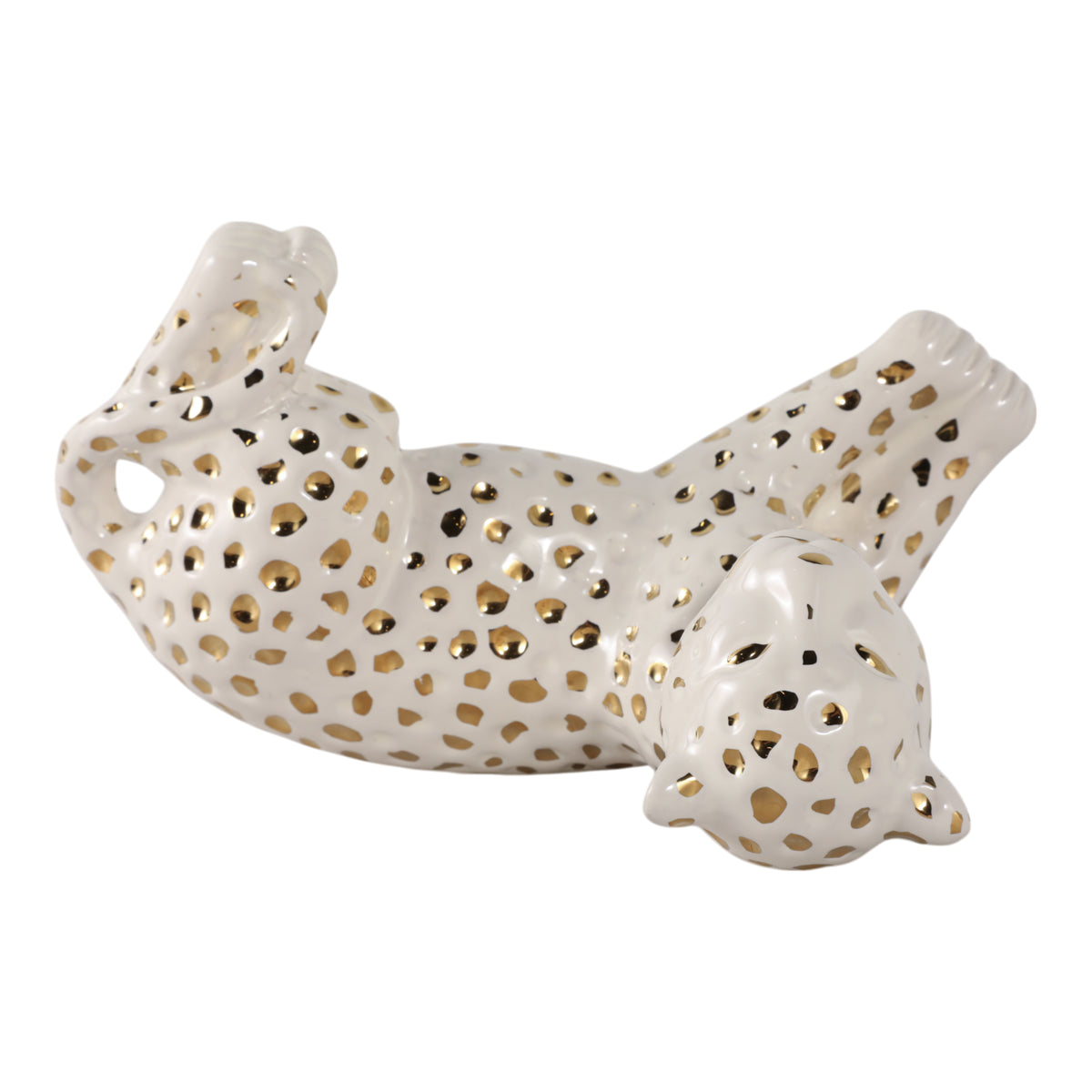 Trentonrun White/Gold Lying Down Decor
