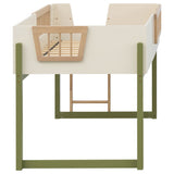 Evren Off White / Natural / Olive Twin Strg Loft