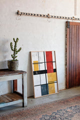 Modular Rhythm – Abstract Primary Color Grid Art