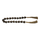 Pinto Wye Dark Brown Resin Garland