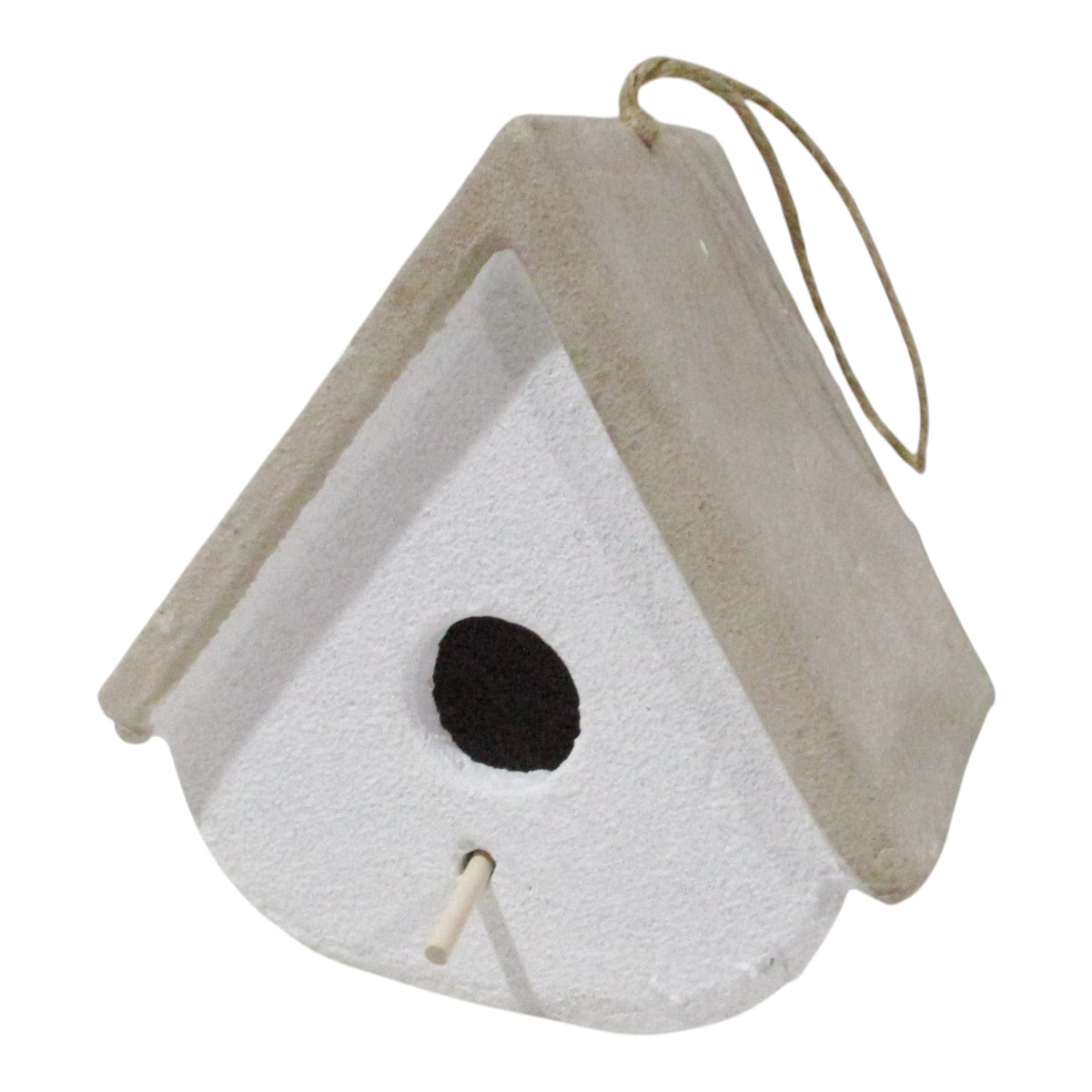 Hinsdale Gray/White Aframe Brid House