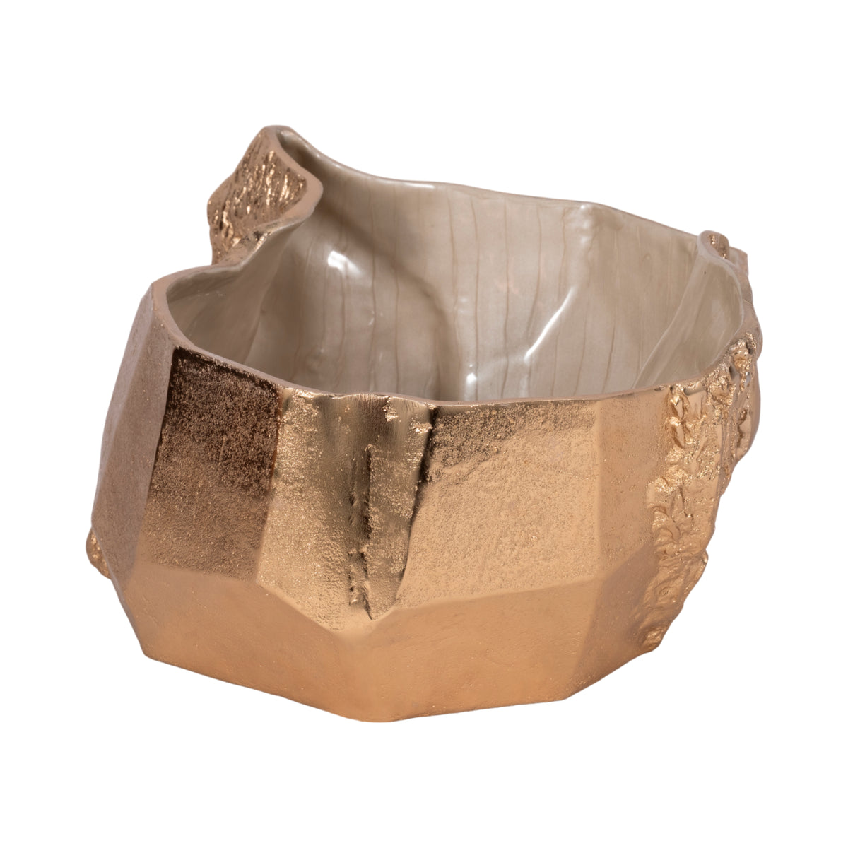 Chloeway Gold/Ivory Bowl