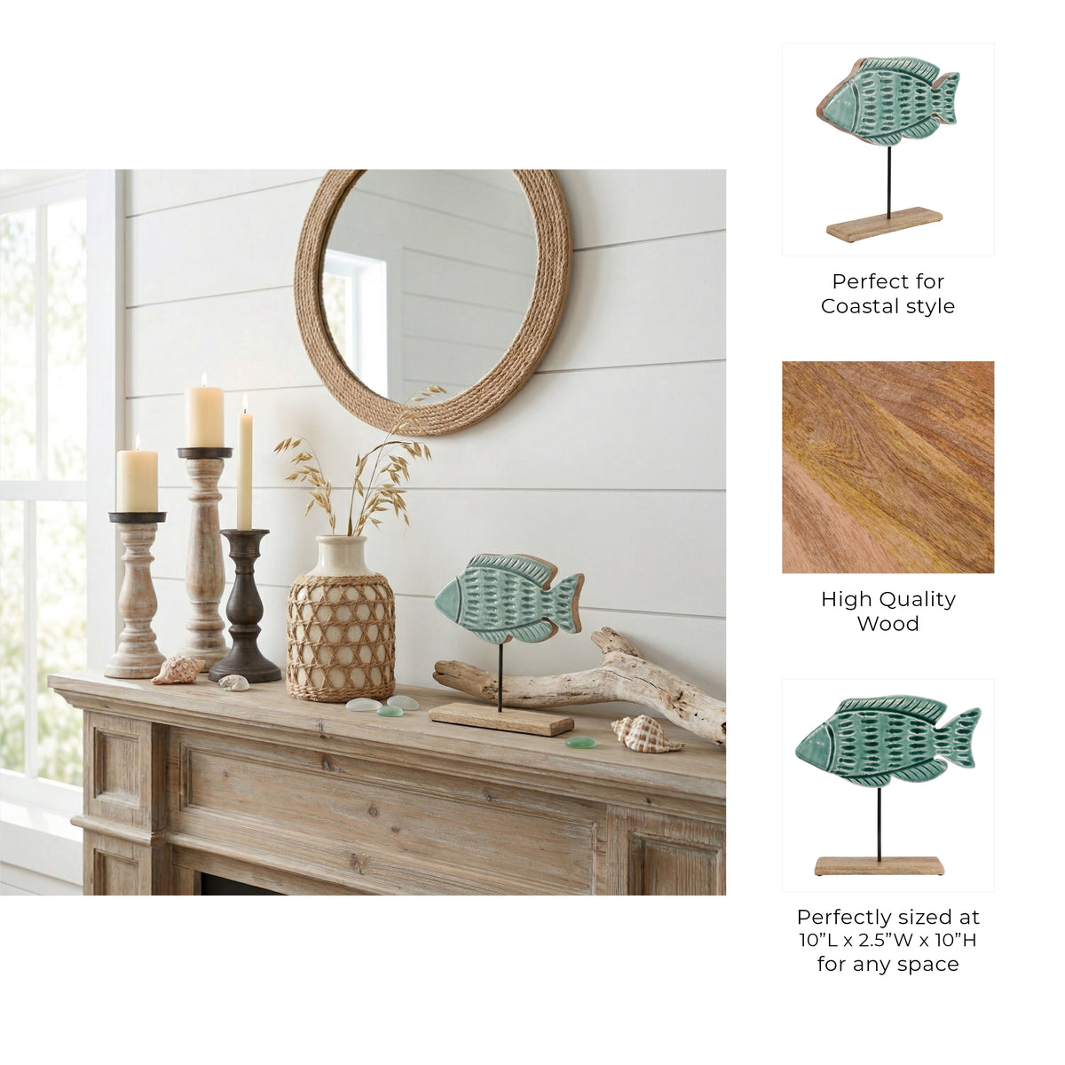 Duncanwick Blue/Brown Decor