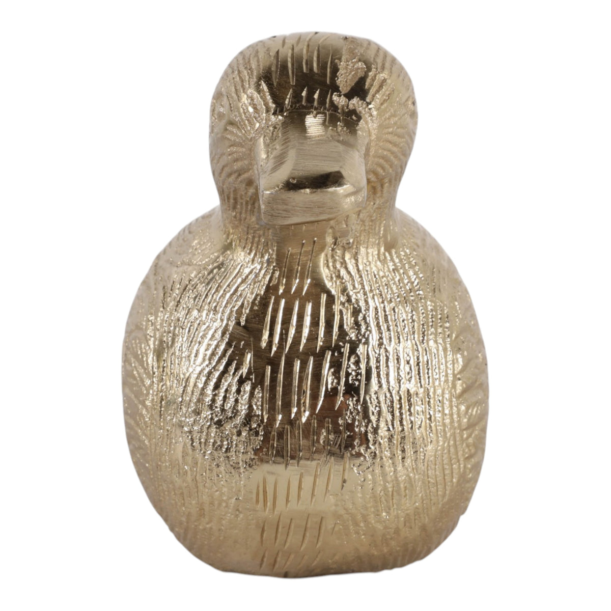 Collegeville Gold Duck Figurine
