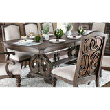 Arcadia Rustic Brown Dining Room Set / 9pc - Ornate Home