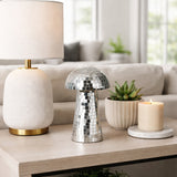 Lakeshore Silver Medium Mosaic Mushroom