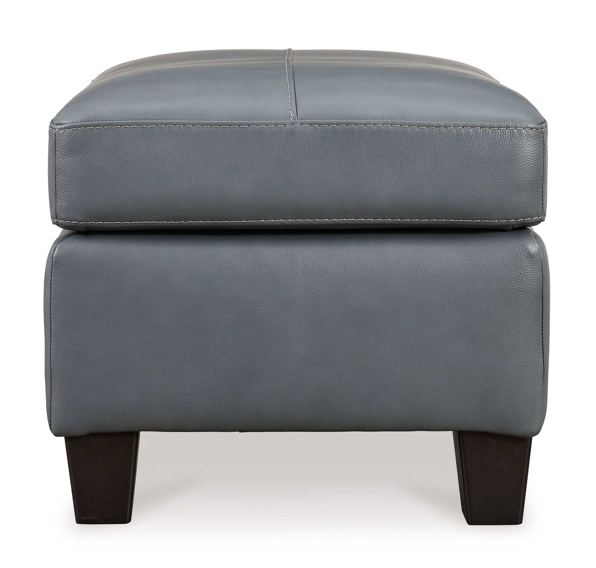 Genoa Leather Accent Ottoman - Ornate Home