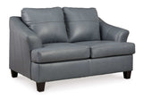 Genoa Leather Loveseat - Ornate Home