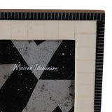 Vinland Ivory/Black Etched Border Photo Frame