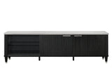 Britany Black TV Stand