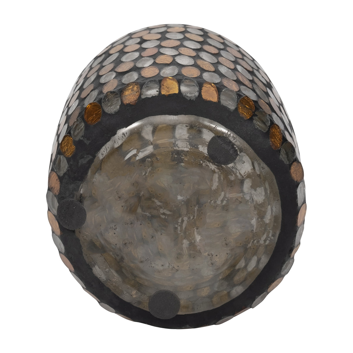 Sky Londa Copper Glass Mosaic Vase