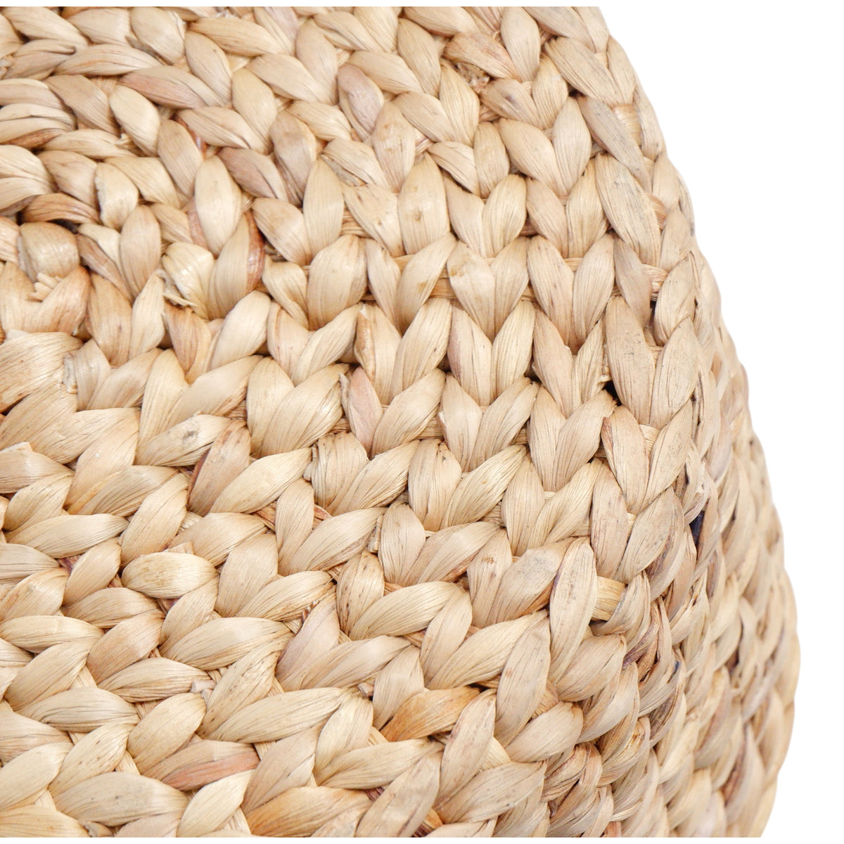 Glencoe Natural Braided Woven Stool