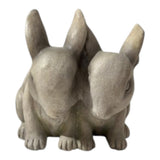 Collinsville Tan Resin Bunnies