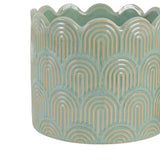 Morganwind Sage Green Arch Planters (Set of 2)