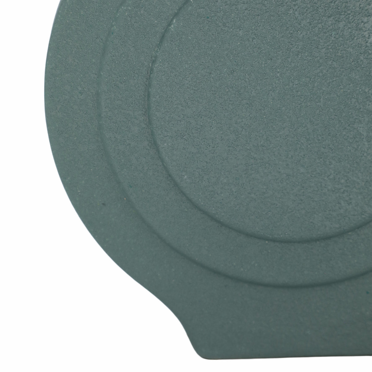 Zayante Deep Teal/Blue/Green Dolomite Round Vase