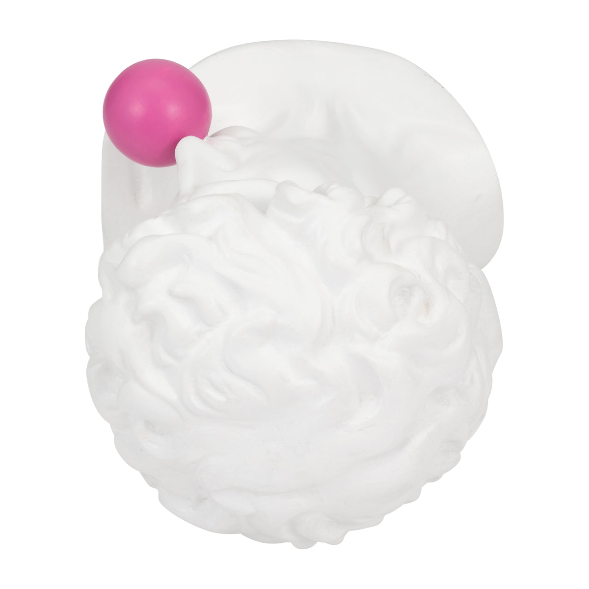 Clair White Resin Greek God Head