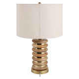 Blantonburn Brown/Gold/Ivory Lamp