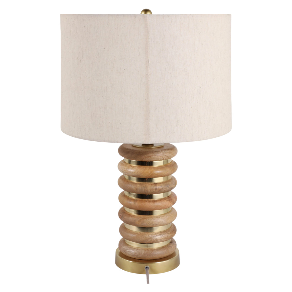 Blantonburn Brown/Gold/Ivory Lamp
