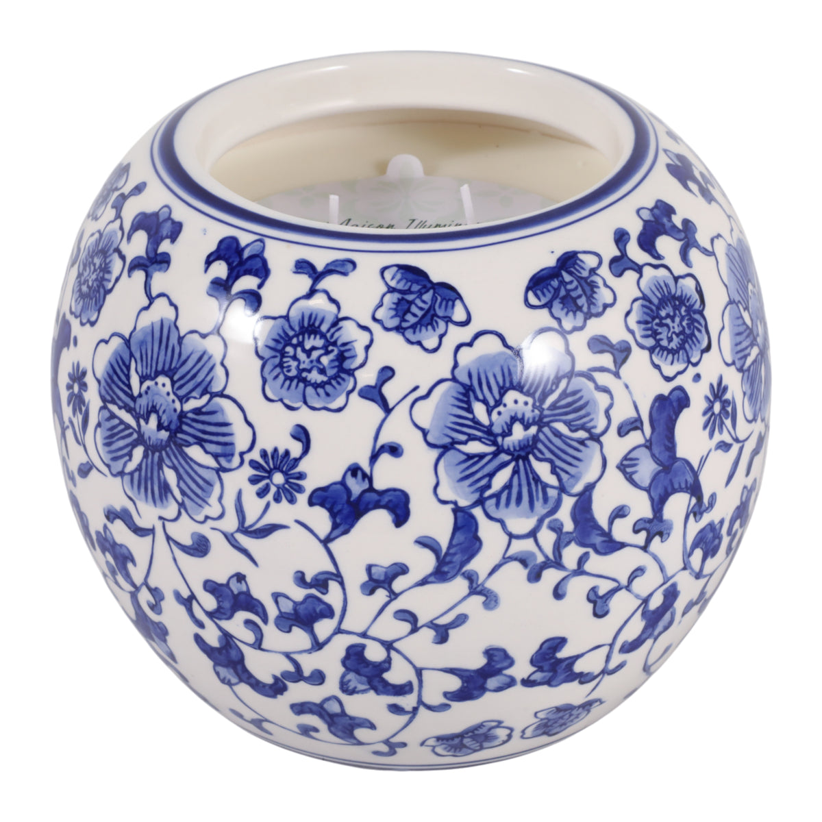 Honcut Green/White Jasmine Chinoiserie Candle