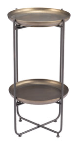 Bronson Bronze Accent Table