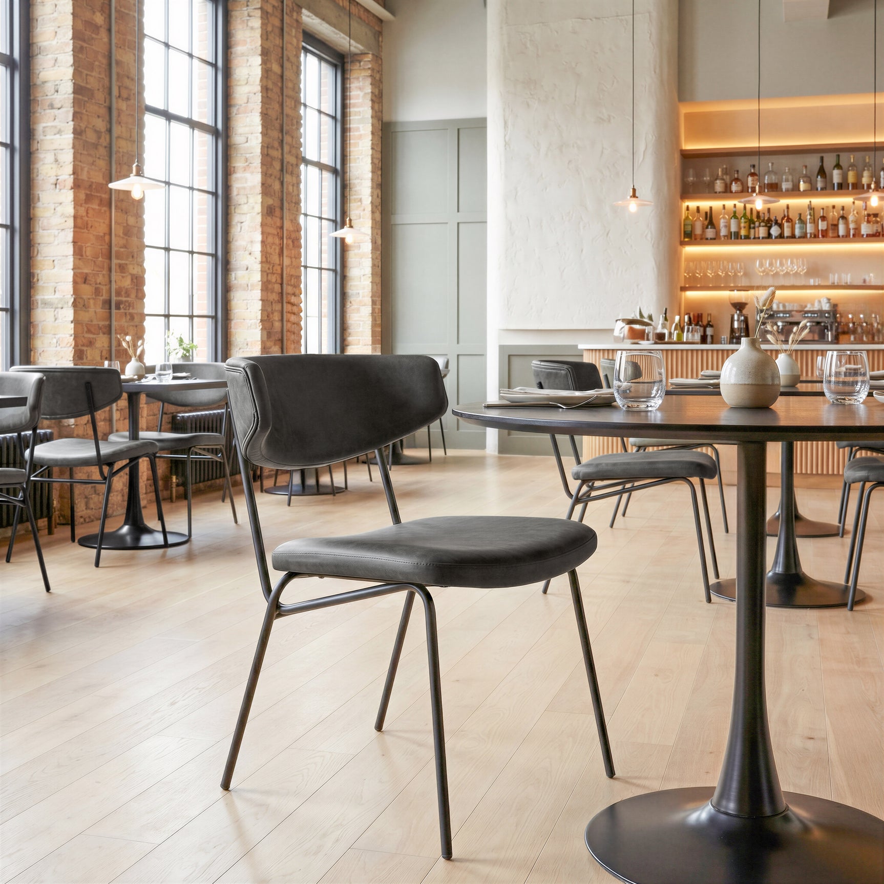 Opus Black Dining Table