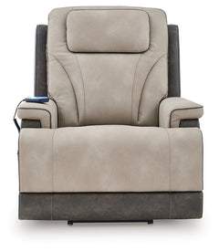 4Z-Peaceful Pause Sand Power Lift Recliner - Ornate Home