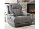 4Z-Peaceful Pause Slate Power Lift Recliner (Online Special Price) - Ornate Home