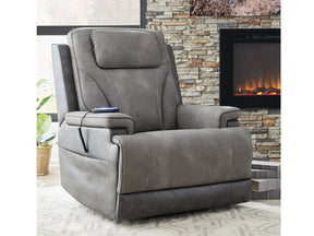 4Z-Peaceful Pause Slate Power Lift Recliner (Online Special Price) - Ornate Home