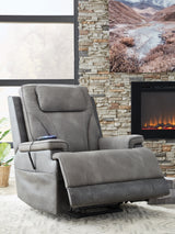 4Z-Peaceful Pause Slate Power Lift Recliner (Online Special Price) - Ornate Home