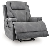 4Z-Peaceful Pause Slate Power Lift Recliner (Online Special Price) - Ornate Home