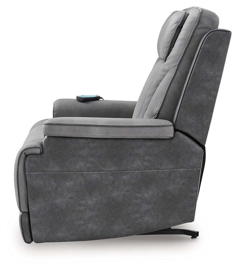 4Z-Peaceful Pause Slate Power Lift Recliner (Online Special Price) - Ornate Home