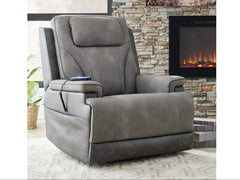 4Z-Peaceful Pause Slate Power Lift Recliner - Ornate Home