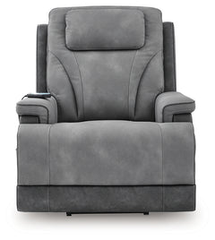 4Z-Peaceful Pause Slate Power Lift Recliner - Ornate Home