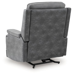 4Z-Peaceful Pause Slate Power Lift Recliner - Ornate Home