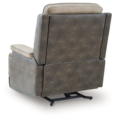 4Z-Serenity Zone Sand Power Lift Recliner - Ornate Home