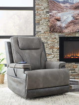 4Z-Serenity Zone Slate Power Lift Recliner - Ornate Home