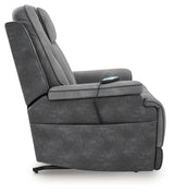 4Z-Serenity Zone Slate Power Lift Recliner - Ornate Home