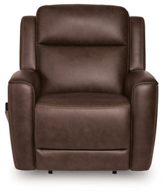 4Z-Tribano Espresso Power Lift Recliner - Ornate Home