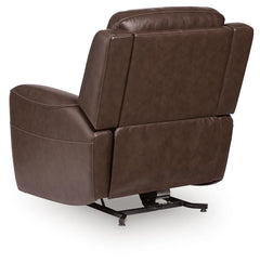 4Z-Tribano Espresso Power Lift Recliner - Ornate Home