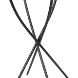 Mattos Black 4-Taper Candelabra