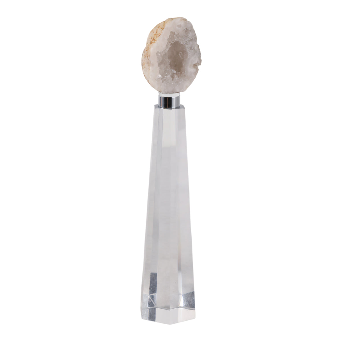 Chathamoak Clear/White Large Decor