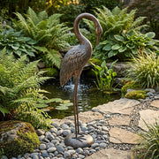 Rose Hill Bronze Heron Patina