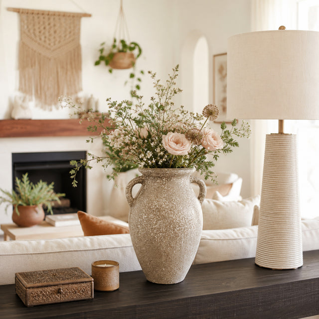 Hartonrose Brown/Gold Vase