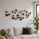 Linden Multicolor Small Discs Metal Wall Decor