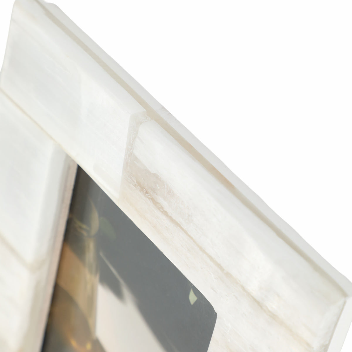 Coniston White 5x7 Selenite Photo Frame