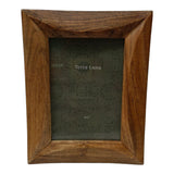 Denny Brown Large Swoop Angle Acacia Wood Frame
