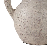 Shermangrove White Terracotta Jug with Handle
