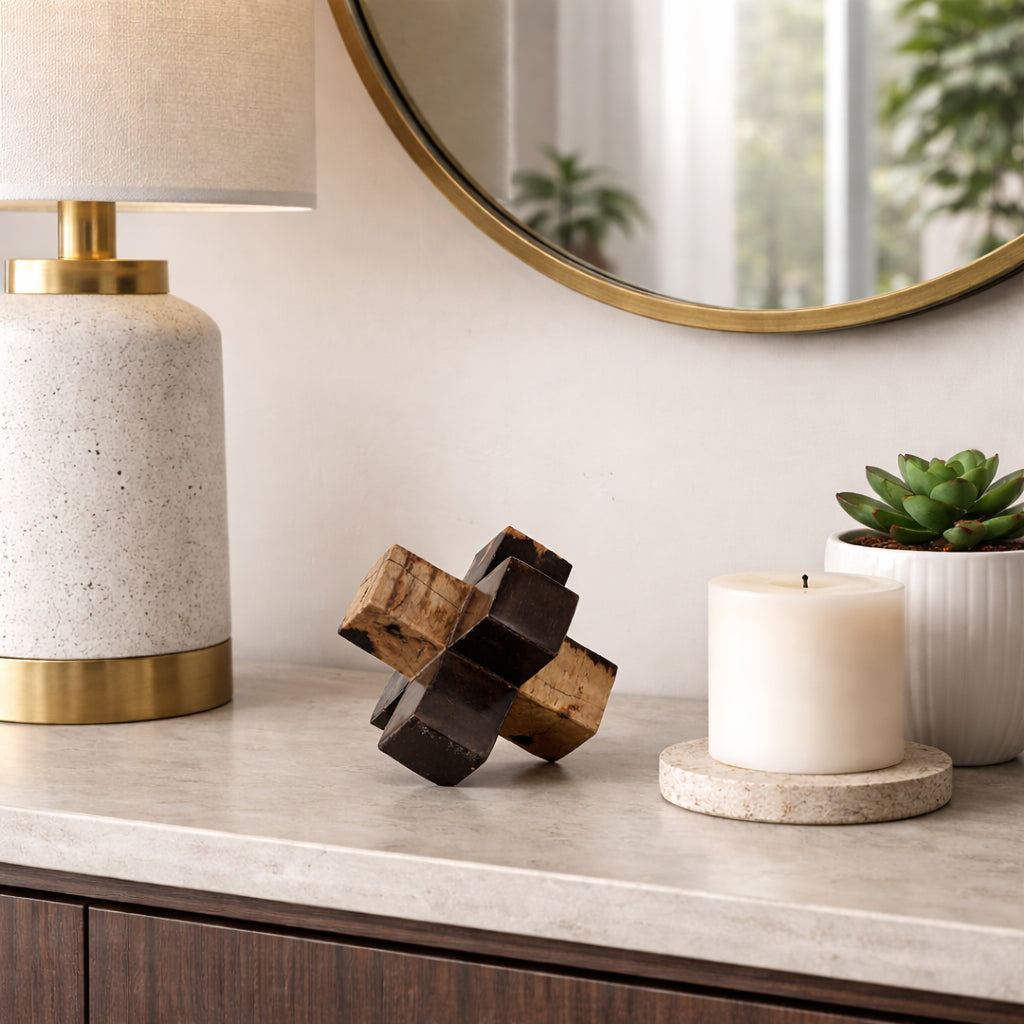Hollismore Brown/Black/Tan Decor