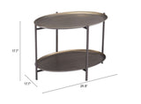 Bronson Bronze Coffee Table